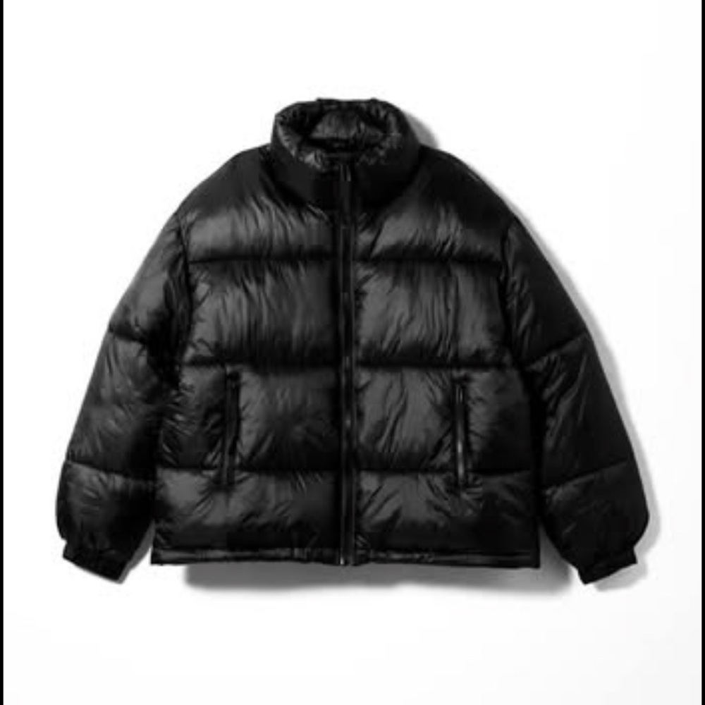 Women's WEEKDAY Black Benita Puffer Jacket (S)